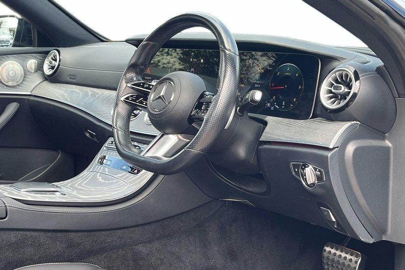 Mercedes-Benz E Class E220d Amg Line Night Edition Premium Plus Coupe AV21MZE Silver #5