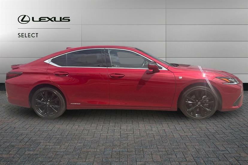 Lexus ES 300H 2.5 F-sport Cvt Red #4