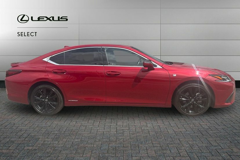 Lexus ES 2.5 300H F Sport Saloon Hybrid E-cvt 2 Red #4