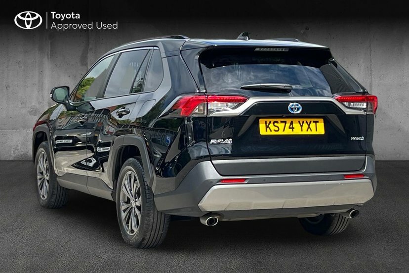Toyota Rav 4 2.5 Vvt-h Design Suv Hybrid Cvt 218 Ps KS74YXT Black #3