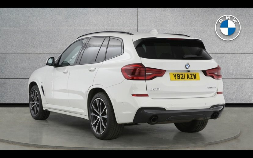 BMW X3 X3 Xdrive30d M Sport White #2