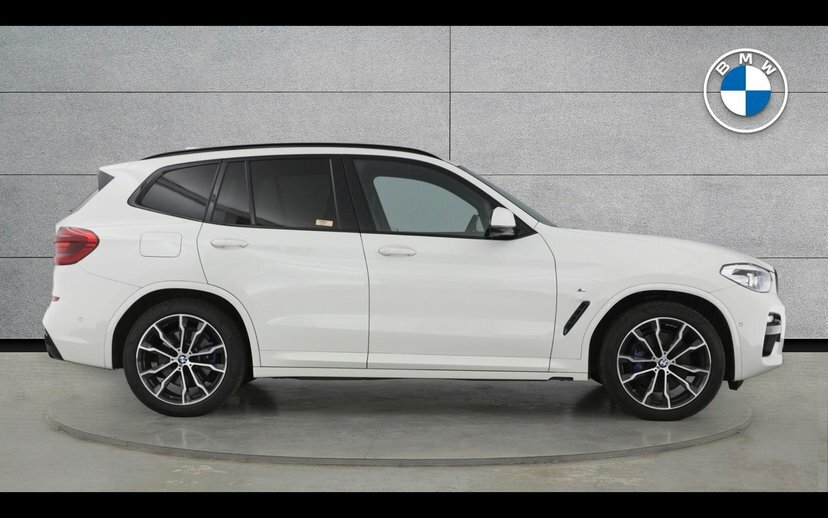 BMW X3 X3 Xdrive30d M Sport White #3
