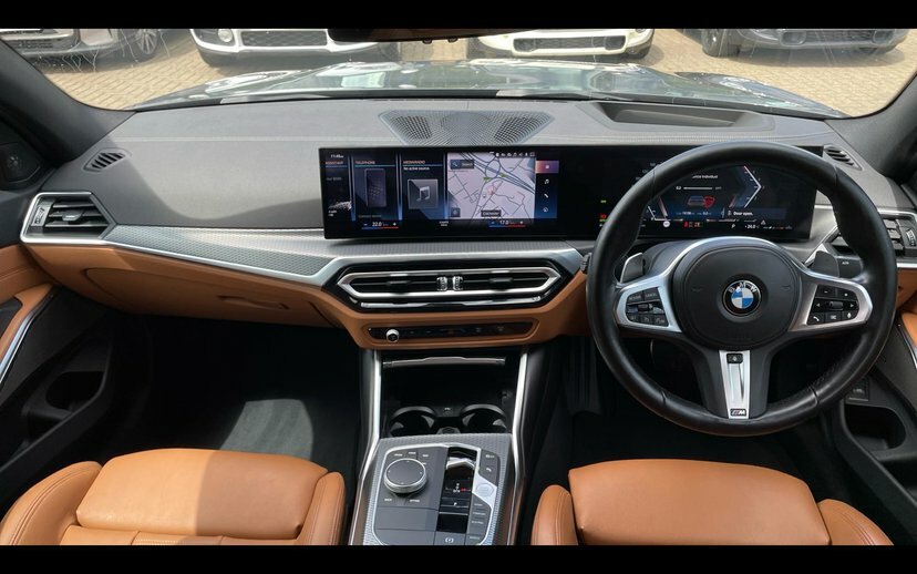 BMW 3 Series M340d Xdrive Saloon LG72UJW Grey #4