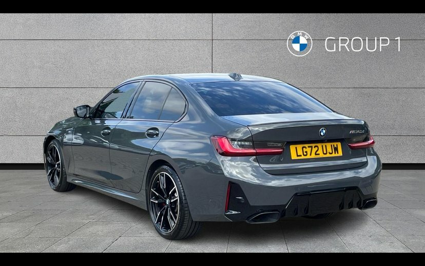 BMW 3 Series M340d Xdrive Saloon LG72UJW Grey #2