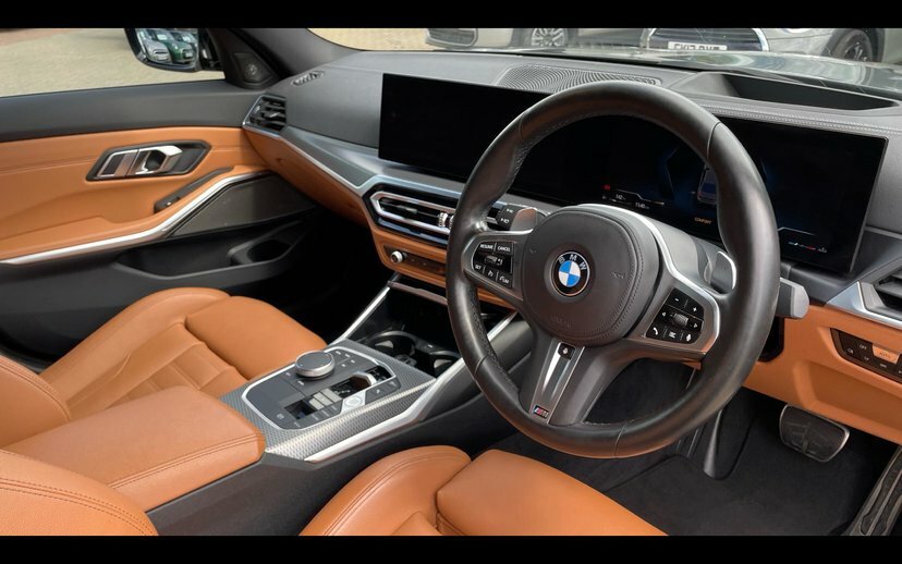 BMW 3 Series M340d Xdrive Saloon LG72UJW Grey #6