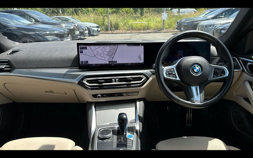 BMW i4 I4 Edrive40 M Sport FD72WHP Grey #4