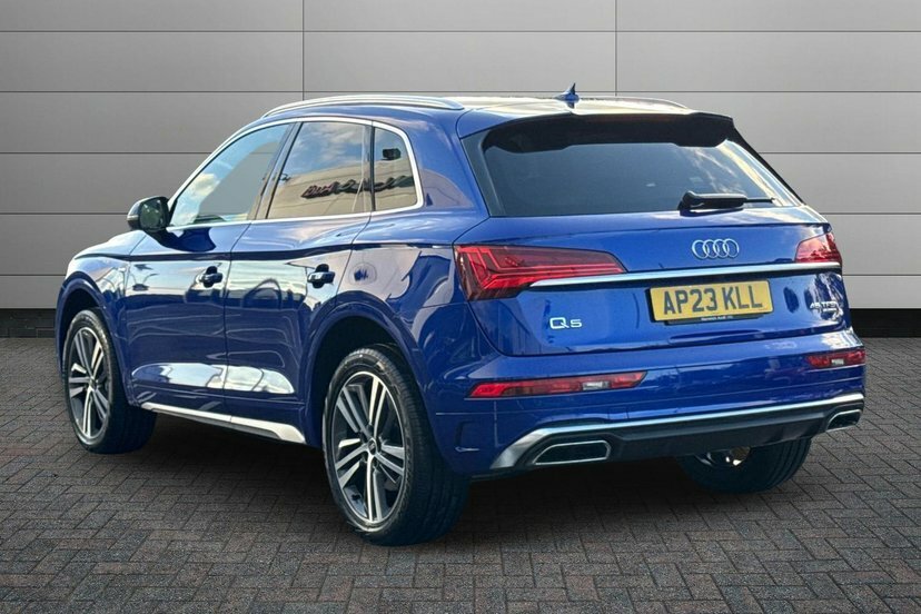 Audi Q5 2.0 Tfsi 45 S Line Suv S Tronic Quattro AP23KLL Blue #3