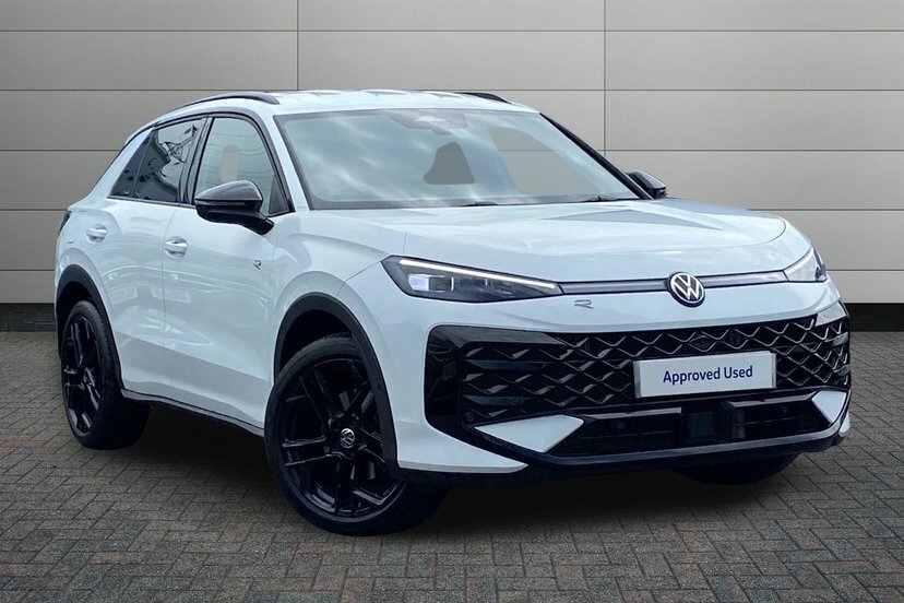 Volkswagen T-Roc 1.5 Etsi Mhev R-line Suv Hybrid Dsg 15 WN26OSJ White