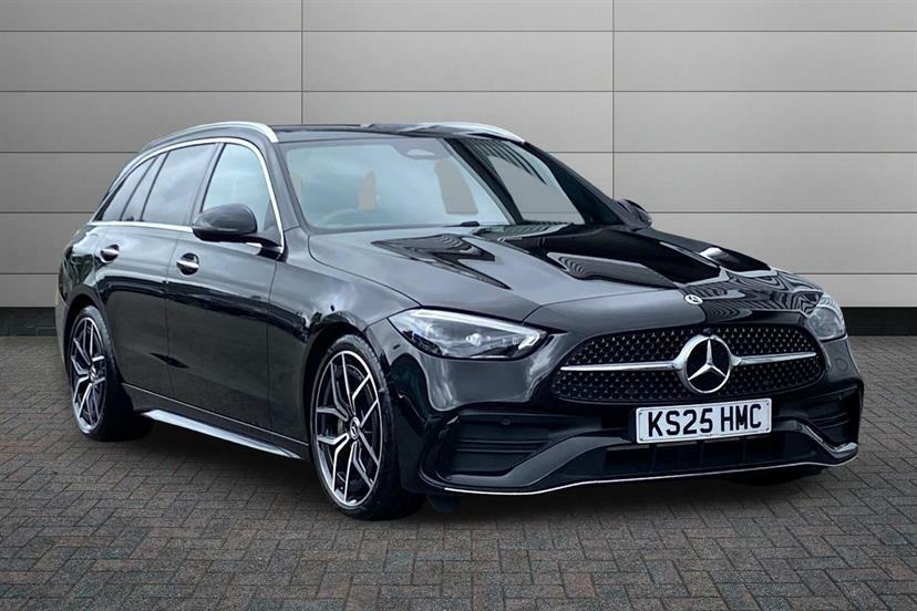 Mercedes-Benz C Class C300d Amg Line Premium 9G-tronic Black