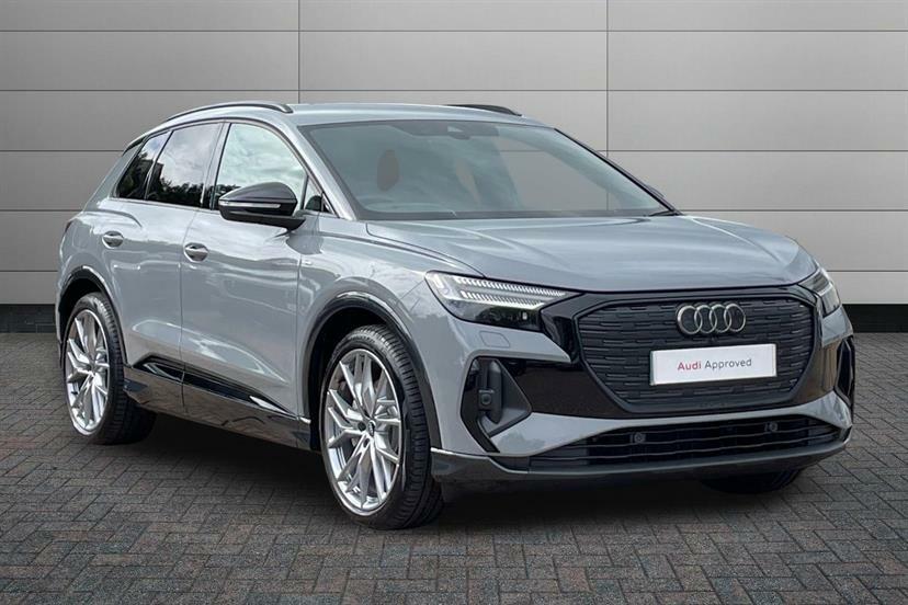 Audi Q4 E Tron 210Kw 45 82Kwh Black Edition Grey