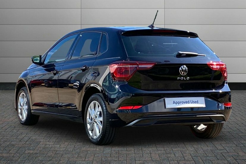Volkswagen Polo 1.0 Tsi Style Hatchback 95 Ps WJ72PBY Black #3
