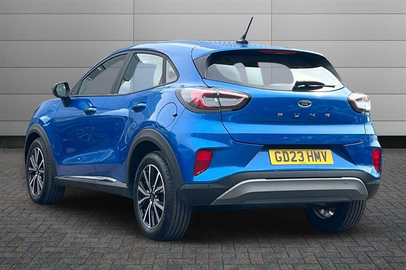 Ford Puma 1.0 Ecoboost Hybrid Mhev Titanium Dct Blue #2