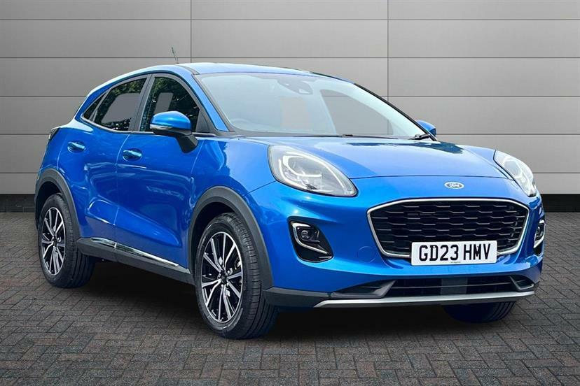 Ford Puma 1.0 Ecoboost Hybrid Mhev Titanium Dct Blue