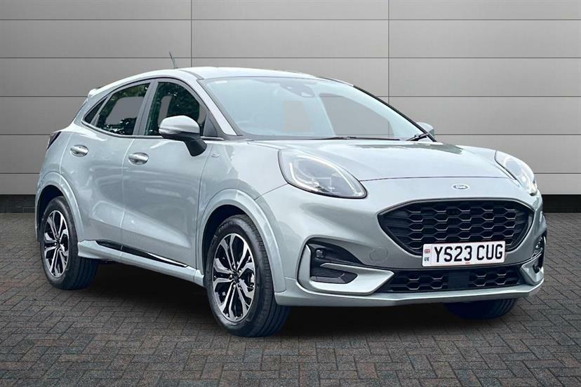 Ford Puma 1.0 Ecoboost Hybrid Mhev St-line Dct Silver