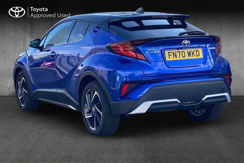 Toyota C-Hr 2.0 Hybrid Dynamic Cvt Blue #4