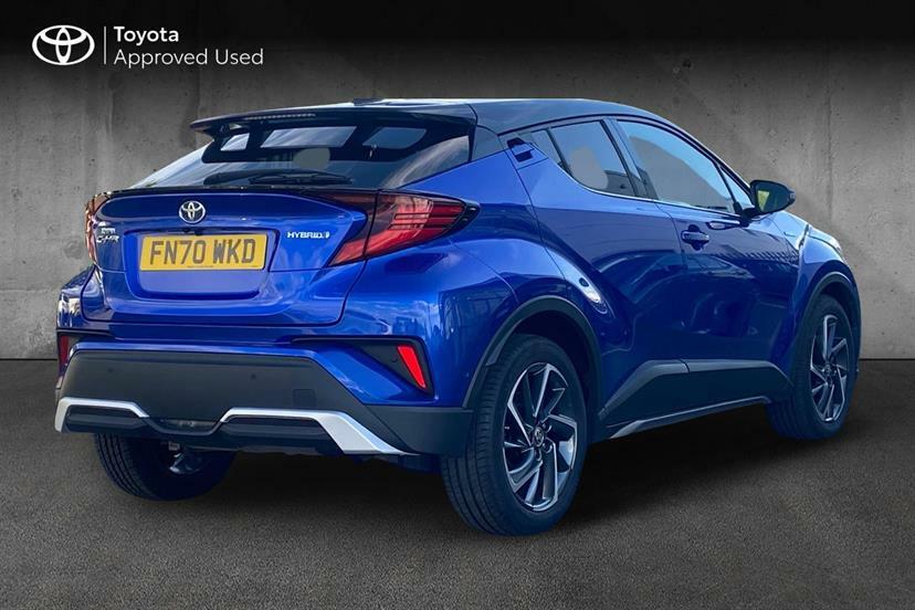 Toyota C-Hr 2.0 Hybrid Dynamic Cvt Blue #2