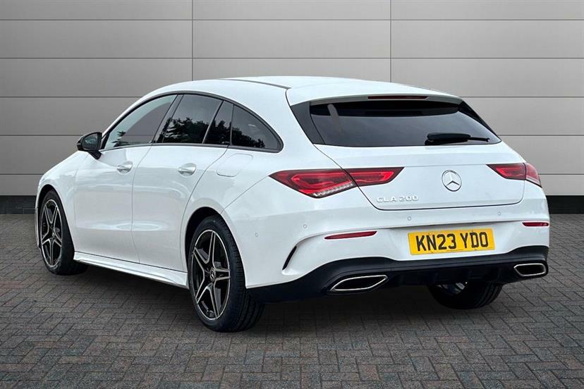 Mercedes-Benz CLA Class 200 Amg Line Premium Tip White #2