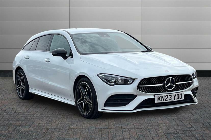 Mercedes-Benz CLA Class 200 Amg Line Premium Tip White