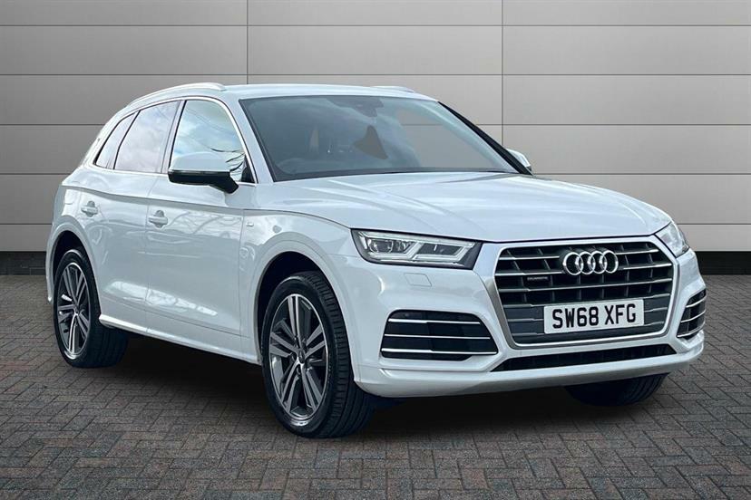 Audi Q5 40 Tdi Quattro S Line S Tronic White