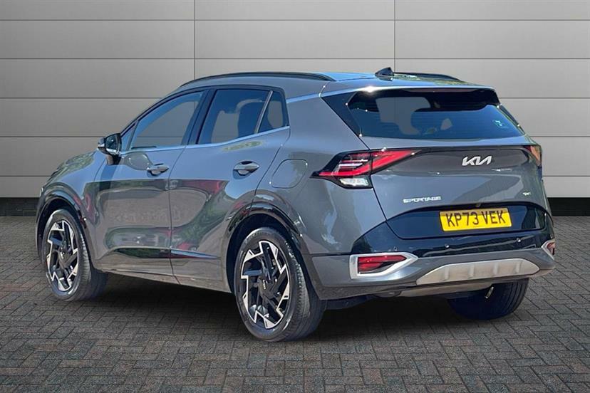 Kia Sportage 1.6T Gdi 48V Isg Gt-line Dct Silver #3