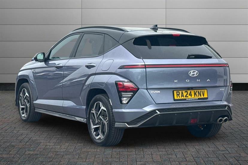 Hyundai Kona 1.6 Gdi Hybrid N Line S Dct Blue #3