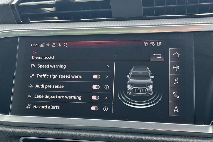 Audi Q3 35 Tfsi S Line S Tronic Leather Red #51