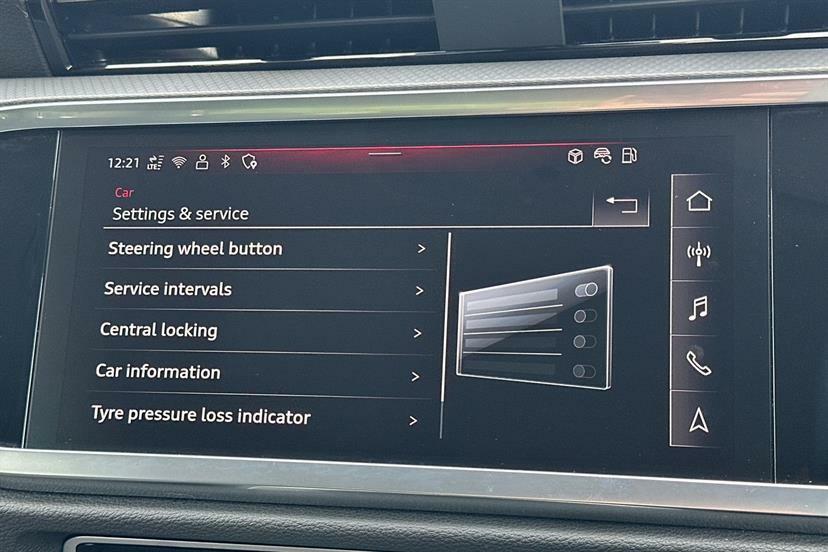 Audi Q3 35 Tfsi S Line S Tronic Leather Red #52