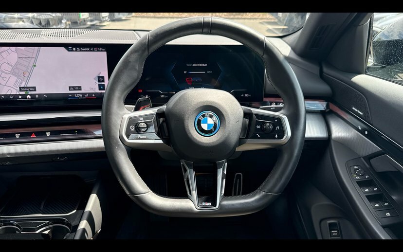 BMW i5 I5 Edrive40 M Sport Pro Saloon Black #5