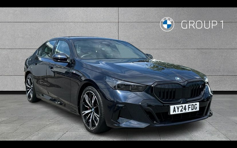 BMW i5 I5 Edrive40 M Sport Pro Saloon Black