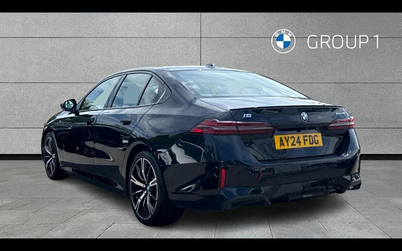 BMW i5 I5 Edrive40 M Sport Pro Saloon Black #2
