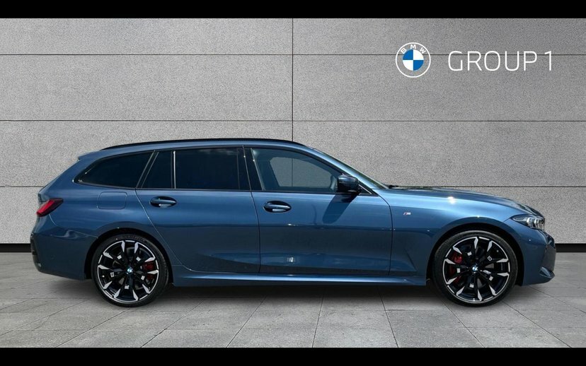 BMW 3 Series 2.0 320I M Sport Touring GV26OPU Blue #3