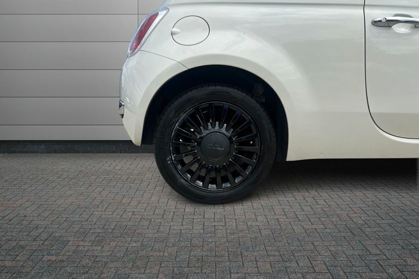 Fiat 500 1.2 Lounge Hatchback Euro 5 69 White #5