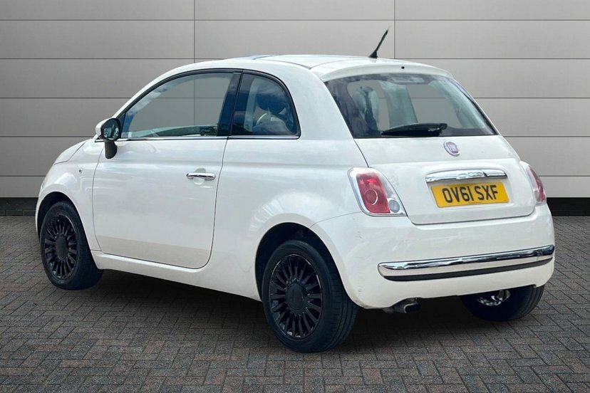 Fiat 500 1.2 Lounge Hatchback Euro 5 69 White #3