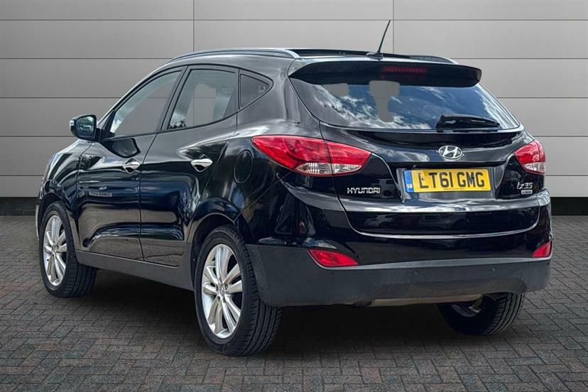 Hyundai Ix35 2.0 Crdi Premium 2Wd Black #3