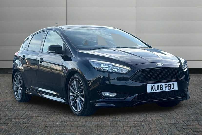 Ford Focus 1.0T Ecoboost St-line Hatchback Black