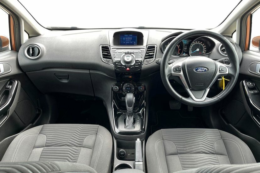 Ford Fiesta 1.6 Titanium Powershift Euro 5 Yellow #6