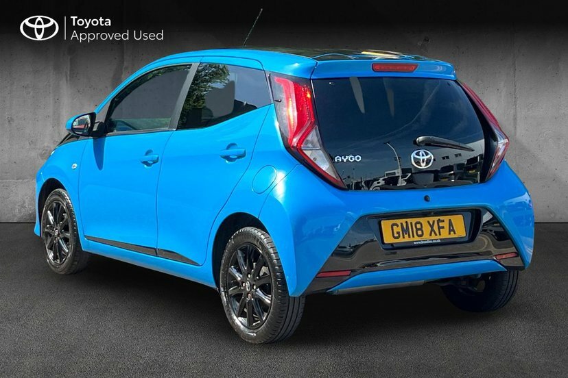 Toyota Aygo 1.0 Vvt-i X-press Hatchback 68 GM18XFA Blue #3