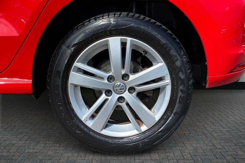 Volkswagen Polo 1.2 Tsi Match Edition Hatchback DA67CXD Red #5