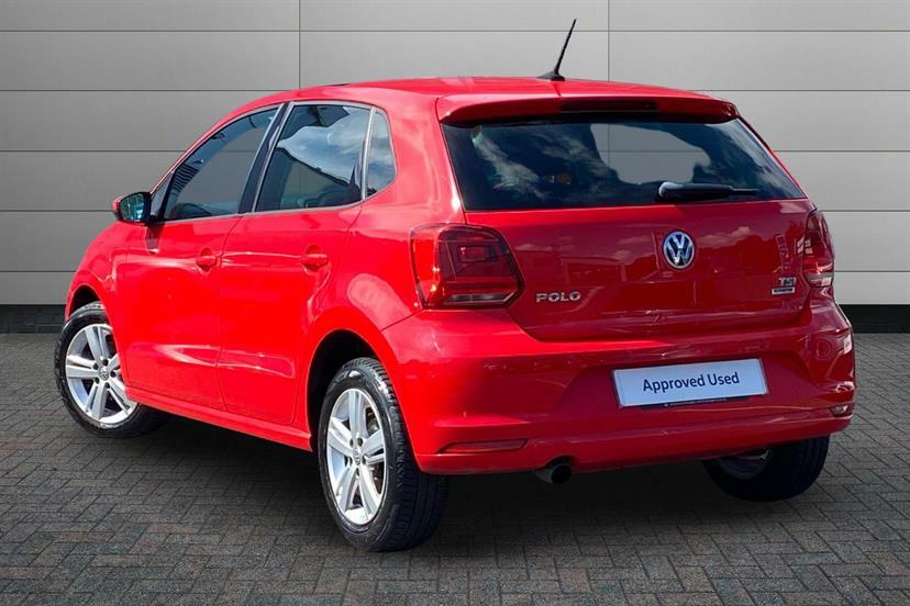 Volkswagen Polo 1.2 Tsi Match Edition Red #3