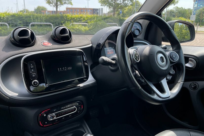 Smart Fortwo Cabrio 0.9T Prime Sport Premium Plus Cabriolet Twinamic White #38