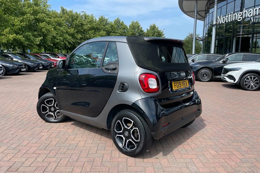 Smart Fortwo Cabrio 0.9T Prime Sport Premium Plus Cabriolet Twinamic White #33