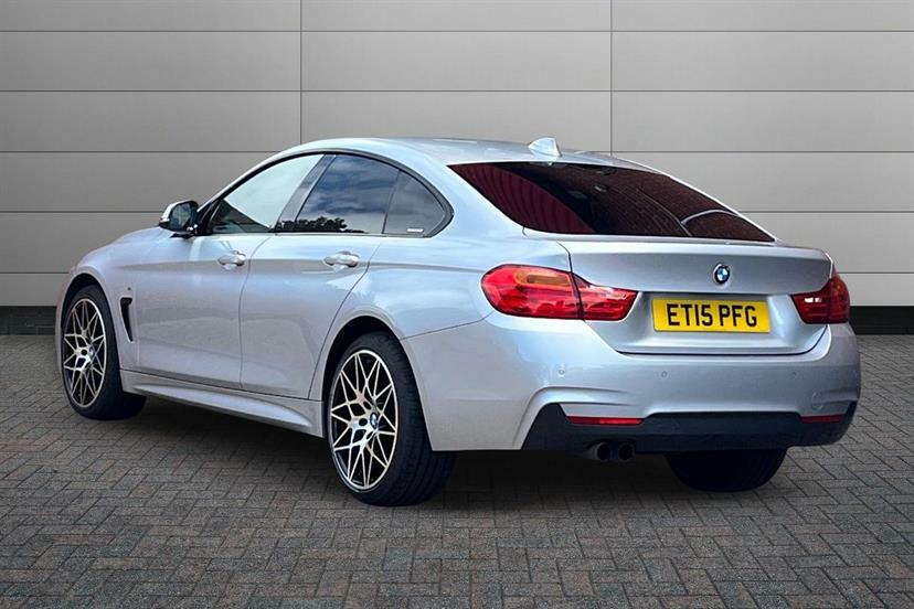 BMW 4 Series 420D 190 Xdrive M Sport Prof Media Silver #3