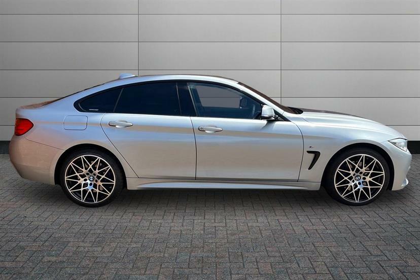 BMW 4 Series 420D 190 Xdrive M Sport Prof Media Silver #4