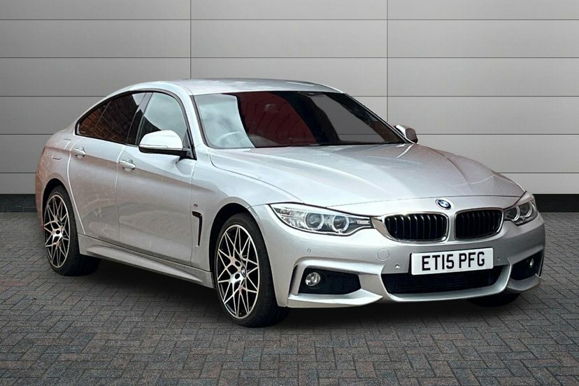 BMW 4 Series Gran Coupe 2.0 420D M Sport Hatchback Xdrive ET15PFG Silver