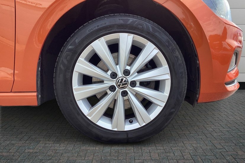 Volkswagen Polo 1.0 Tsi Sel Hatchback 110 Ps EX71HXJ Orange #5