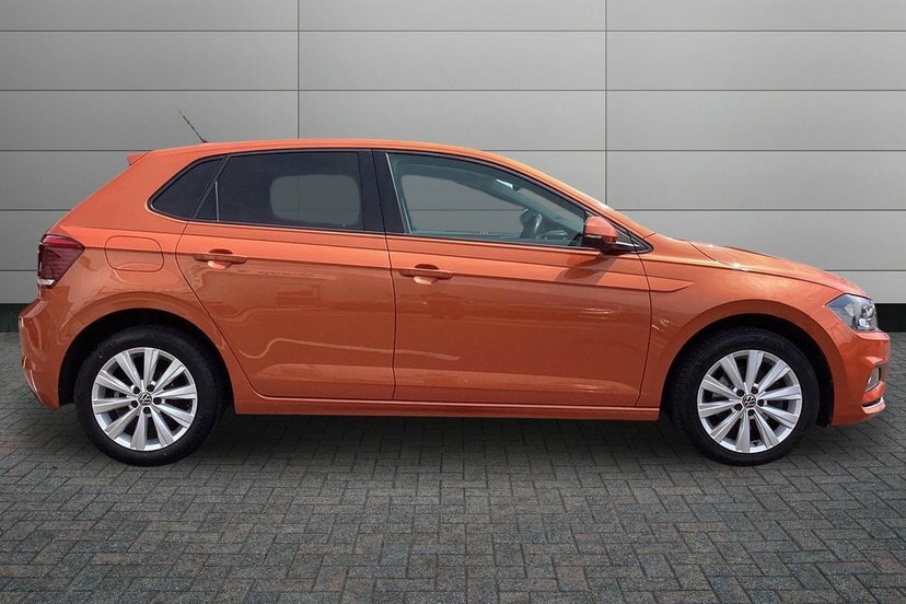 Volkswagen Polo 1.0 Tsi Sel Hatchback 110 Ps EX71HXJ Orange #4