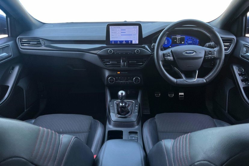 Ford Focus 1.0T Ecoboost Mhev St-line X Edition Hatchback BT70NZZ Blue #6