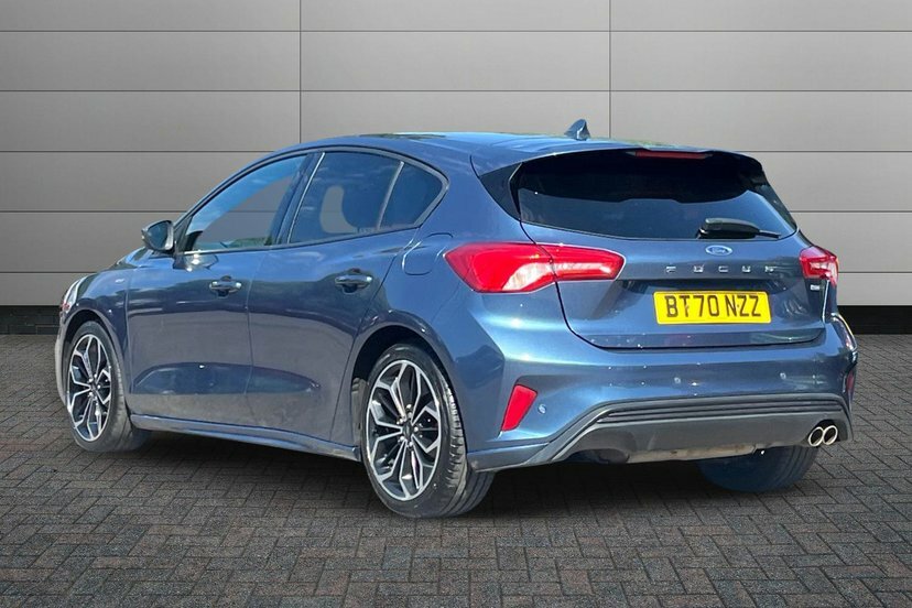 Ford Focus 1.0T Ecoboost Mhev St-line X Edition Hatchback BT70NZZ Blue #3