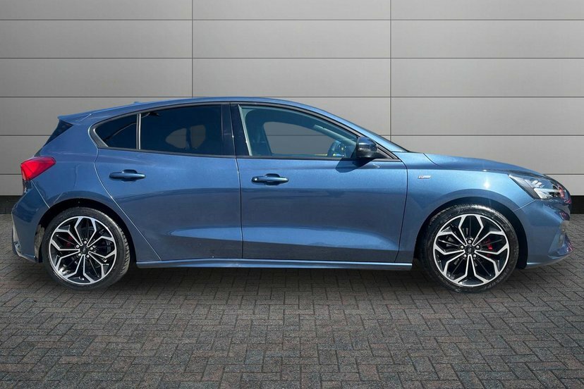 Ford Focus 1.0T Ecoboost Mhev St-line X Edition Hatchback BT70NZZ Blue #4