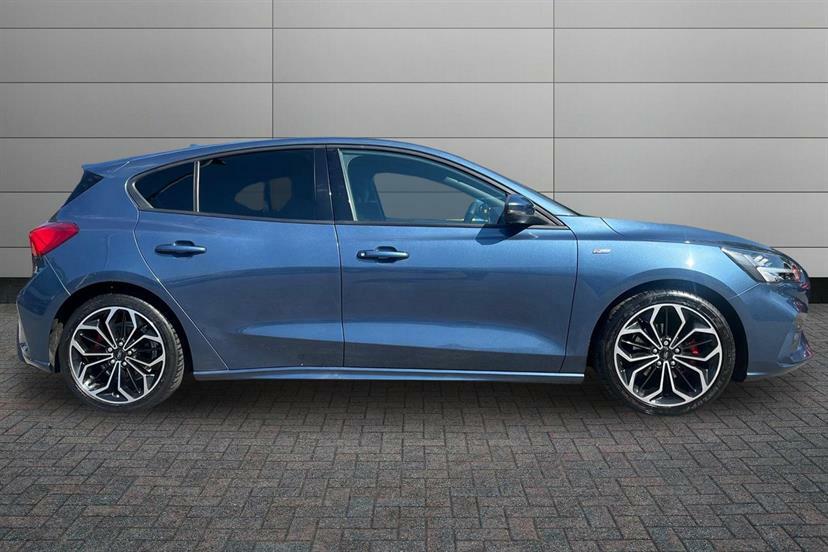Ford Focus 1.0 Ecoboost Hybrid Mhev 125 St-line X Edition Blue #4